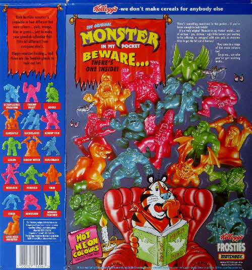 1992 Frosties Monsters in My Pocket