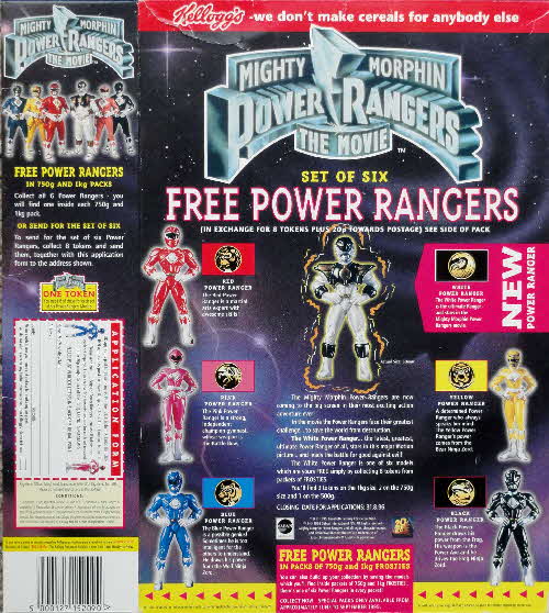 1995 Frosties Power Ranger Figures2