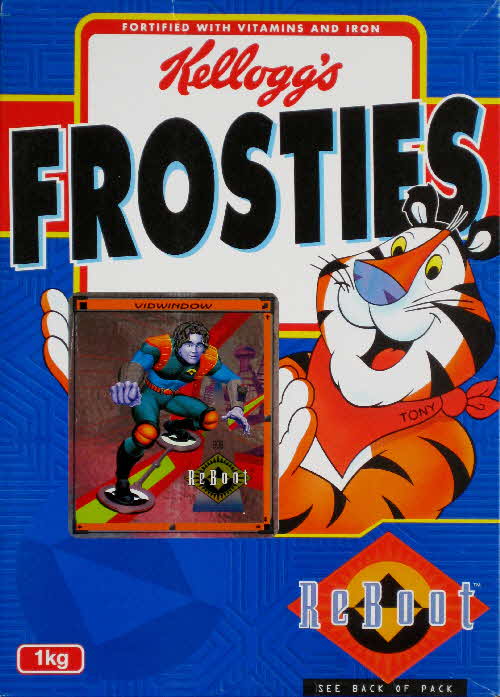 1995 Frosties Reboot Compacts Metallic sticker Bob