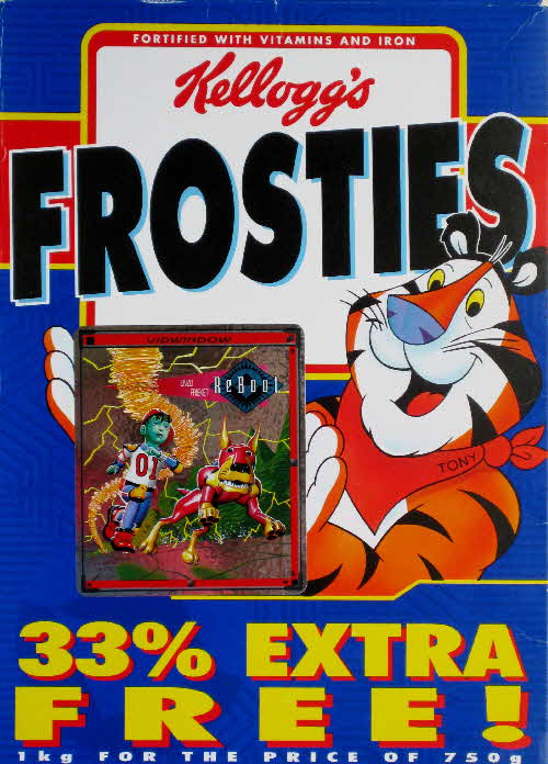 1995 Frosties Reboot Compacts Metallic sticker Enzo & Frisket