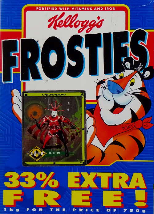 1995 Frosties Reboot Compacts Metallic sticker Hexidecimal