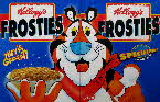 1996 Frosties Exciting Poster & Postcards - Double pack front1 