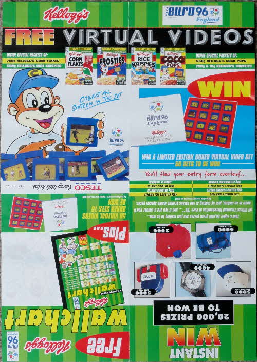 1996 Coco Pops Euro 96 Virtual Videos poster (2)
