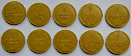 1998 Frosties NBA 3D Action Medals (2)