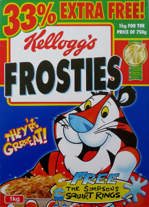 1997 Frosties Simpsons front v1