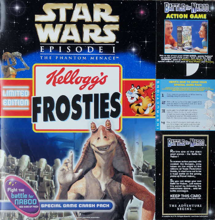 1999 Frosties Crash Pack Battle for Naboo front