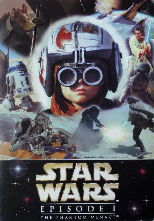 1999 Star Wars Statuette Crash Pack (3)