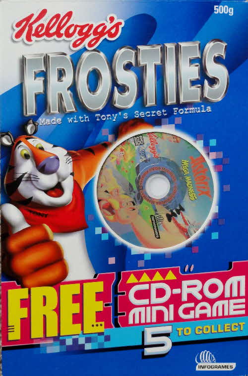 2001 Frosties Mini CD Rom Game front - Asterix