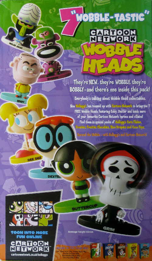 2003 Frosties Cartoon Network Wobble Heads