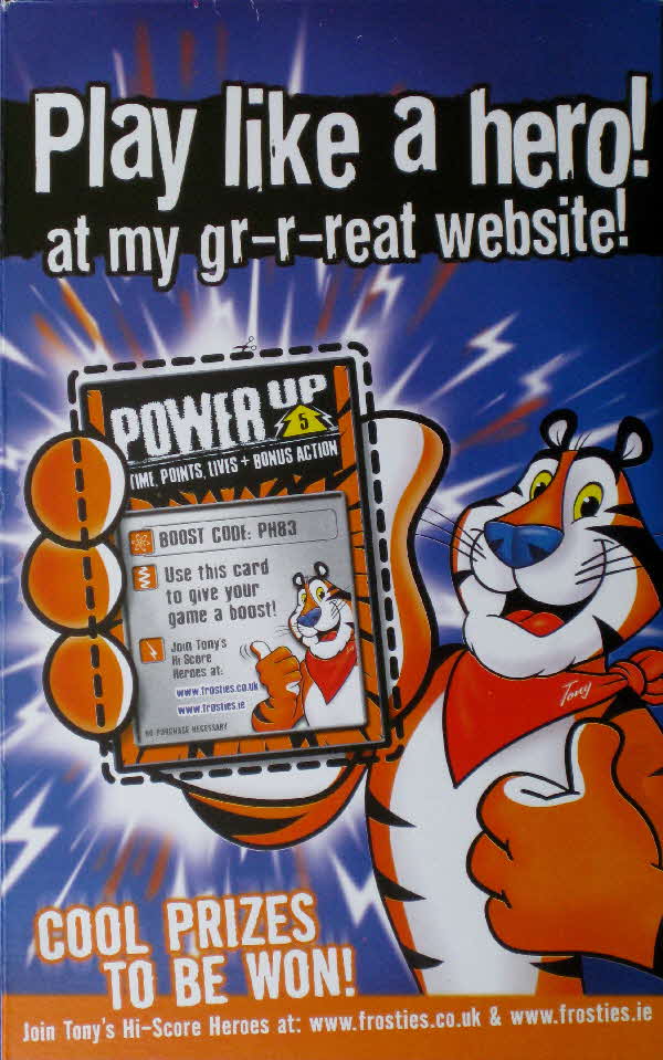 2003 Frosties Power Up Pack