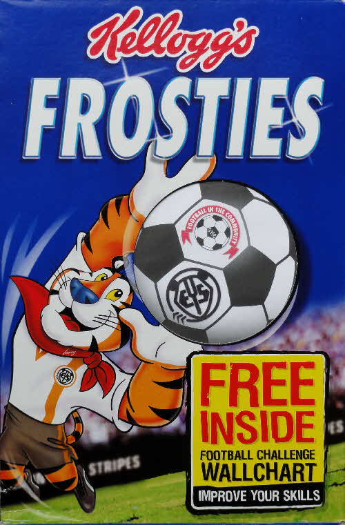2004 Frosties Football Wallchart Challenge & Shark Tales puzzles front