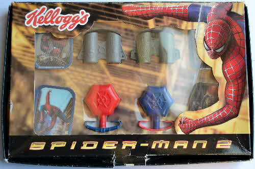 2004 Kelloggs Promotional Spiderman 2 Water Squirters (1)