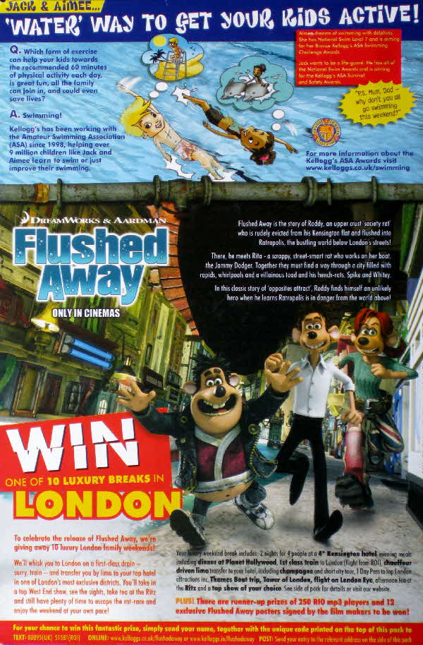 2006 Frosties Flushed Away competition