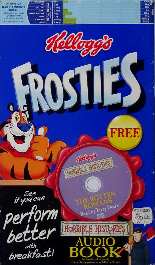 2005 Frosties Horrible Histories pack CDs (2)1