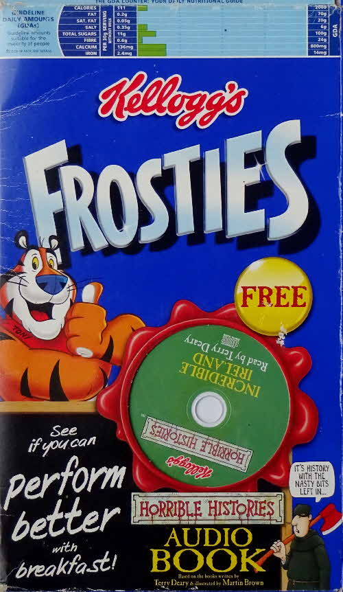 2005 Frosties Horrible Histories pack CDs (4)