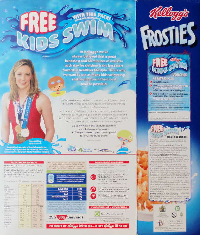 2012 Frosties Kids Free Swim
