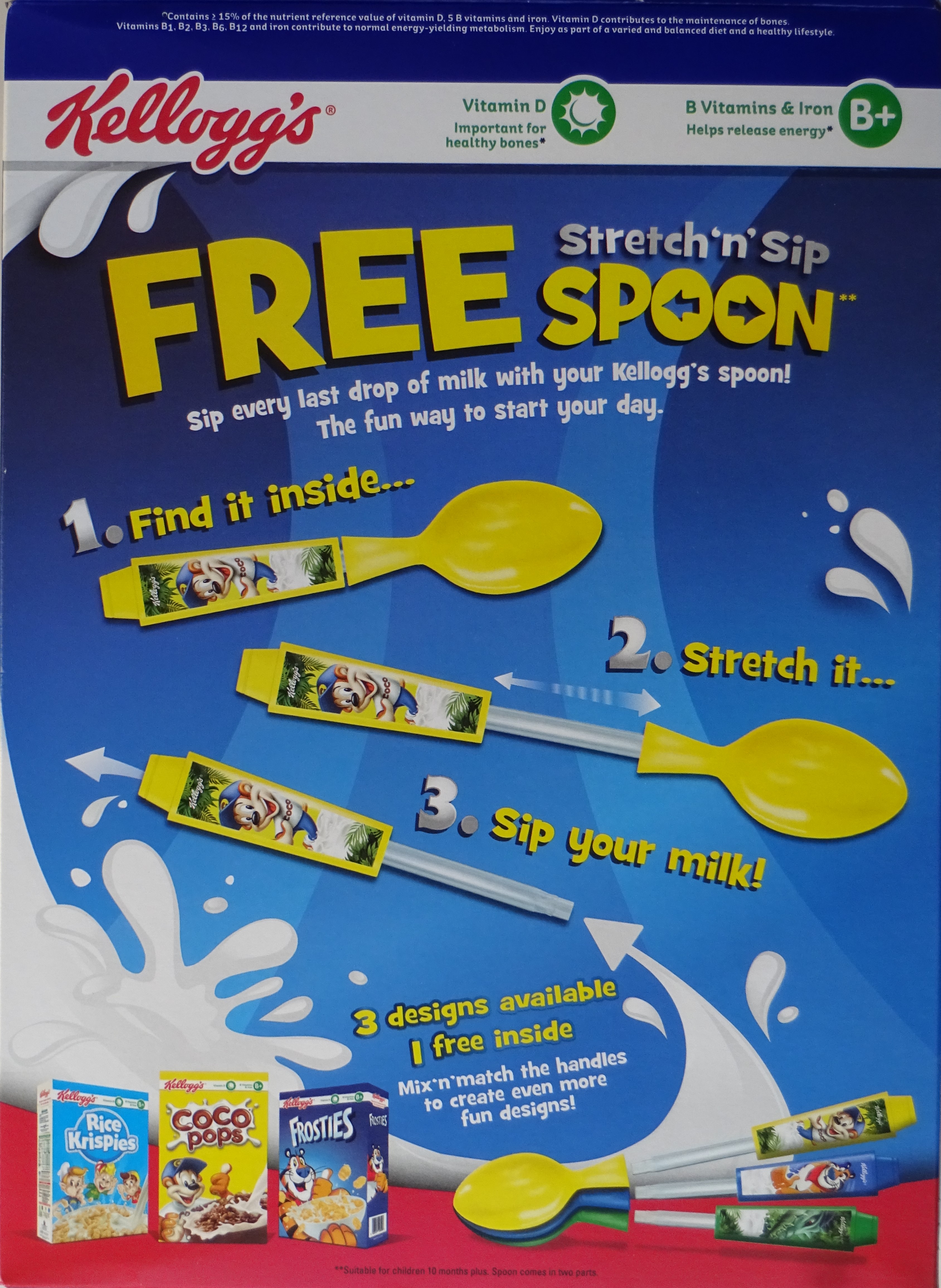 2017 Frosties Stretch & Sip Spoons
