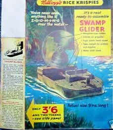 1958 Rice Krispies Swamp Glider (betr)