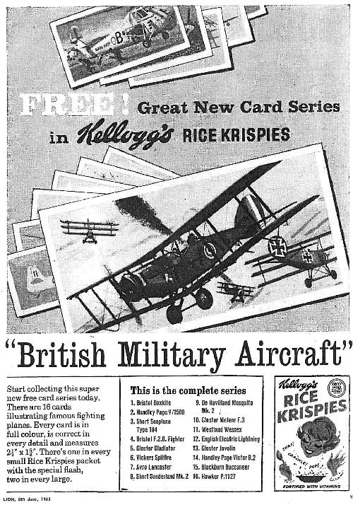 1963 Rice Krispies Famous Military Aircraft (2)