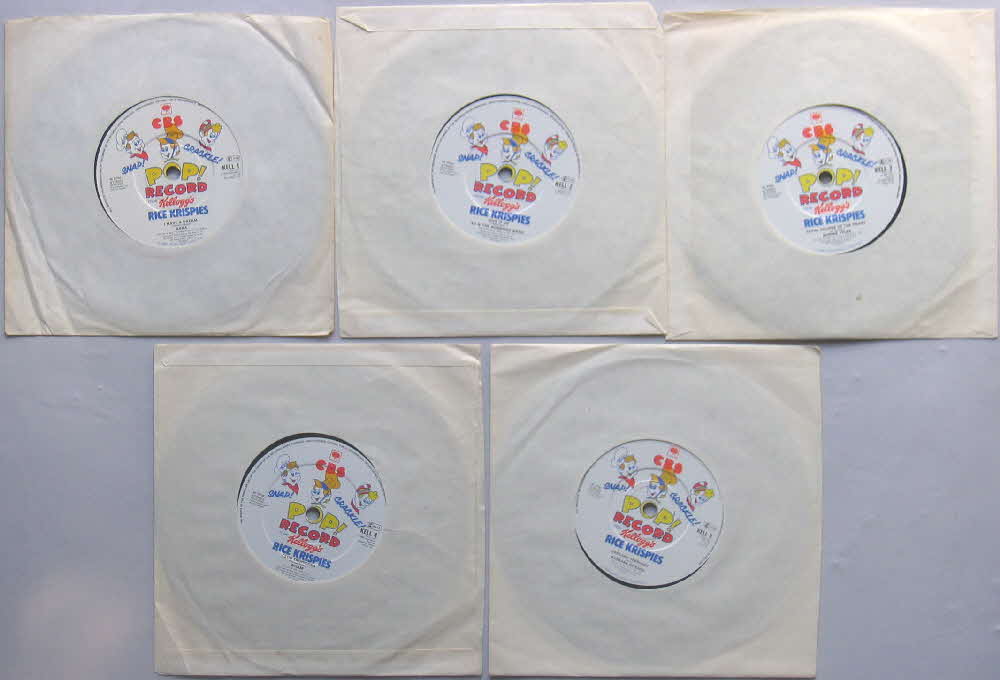 1984 Rice Krispies Super Smash Hit Records