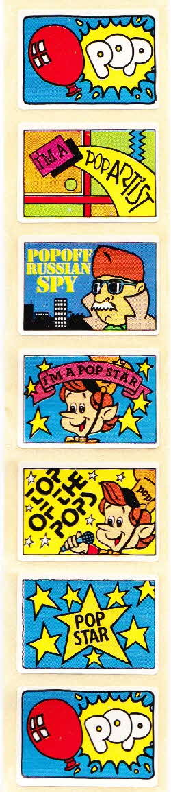 1984 Rice Krispies Stick- Pix Pop