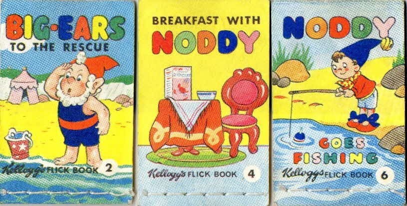 1956 Ricicles Noddy Flick Books back