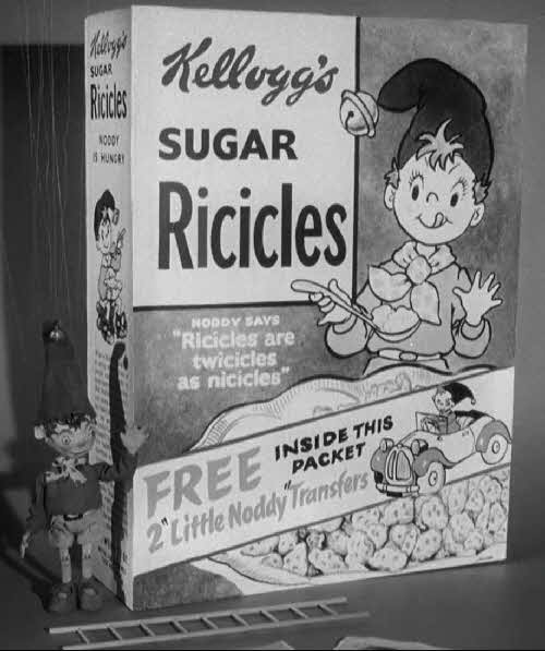 1957 Ricicles Noddy Transfers Advert