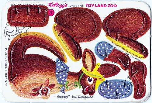 1950s Ricicles Toyland Zoo Kangeroo