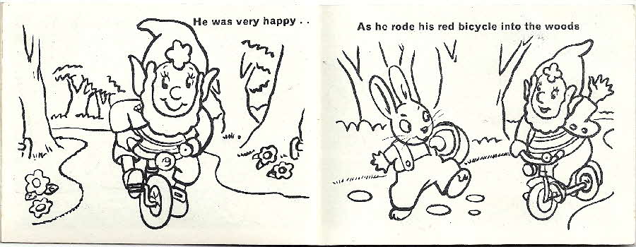1965 Ricicles Noddys Magic Painting Book  No 2 (5)