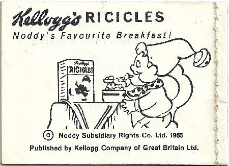 1965 Ricicles Noddys Magic Painting Book  No 2 (13)
