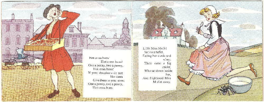 1961 Ricicles Nursery Rhymes Books - Pantry 4