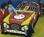 1967 Ricicles Racing Car Bedspread1 small