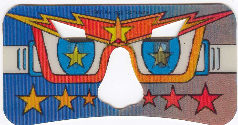 1986 Ricicles Captn Ric flikka mask