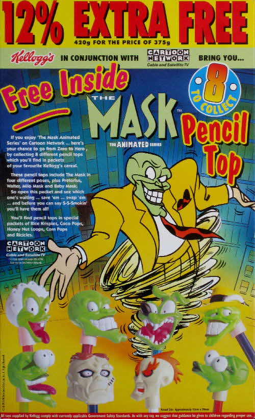 1996 Ricicles Mask Pencil Tops