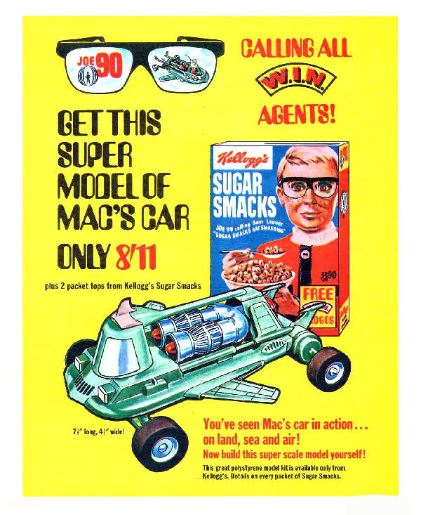 1969 Sugar Smacks Macs Car