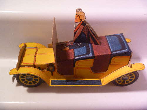1971 Sugar Smacks Dr Who Bessie Cardboard model Car (2)