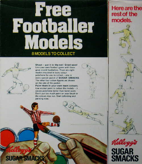 1970s Sugar Smacks Footballer Models