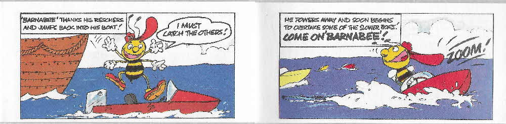 1987 Honey Smacks BarnaBee Book 1 Powerboat (5)