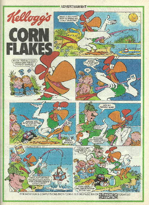 1997 Cornflakes Comic - Fishing