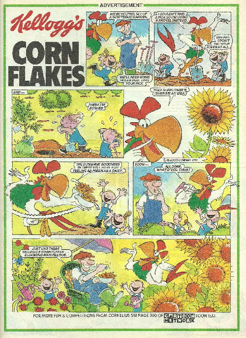 1997 Cornflakes Comic - Public Garden