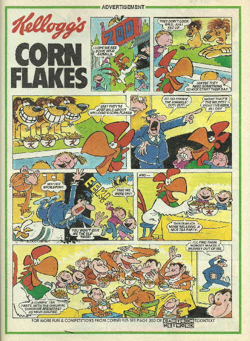 1997 Cornflakes Comic - Zoo