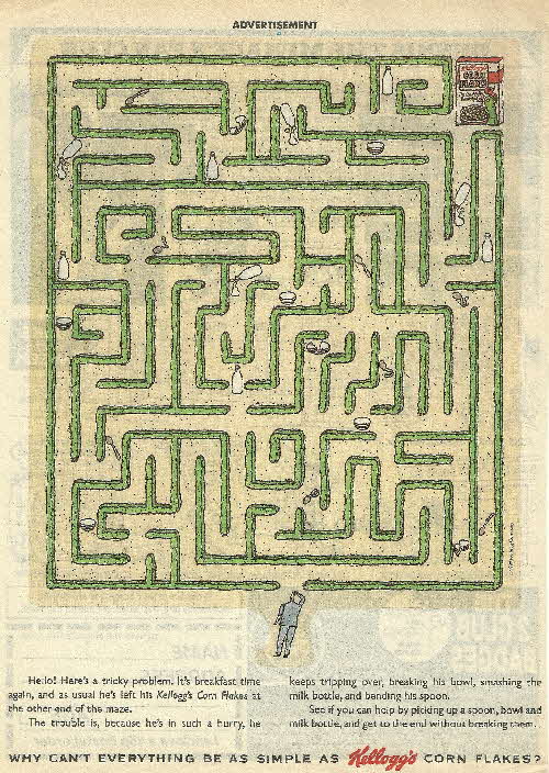 1989 Cornflakes Maze