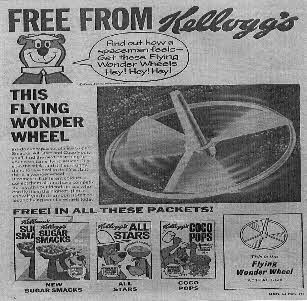 1965 Sugar Smacks Flying Wonder Wheel