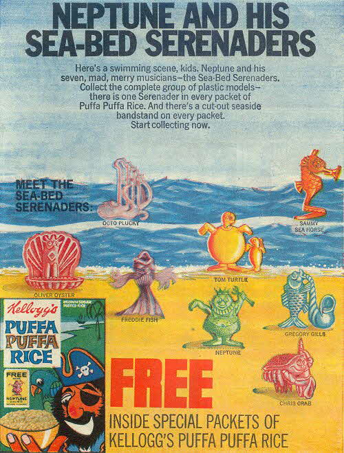 1970 Puffa Puffa Rice Neptune & Seabed Serenaders