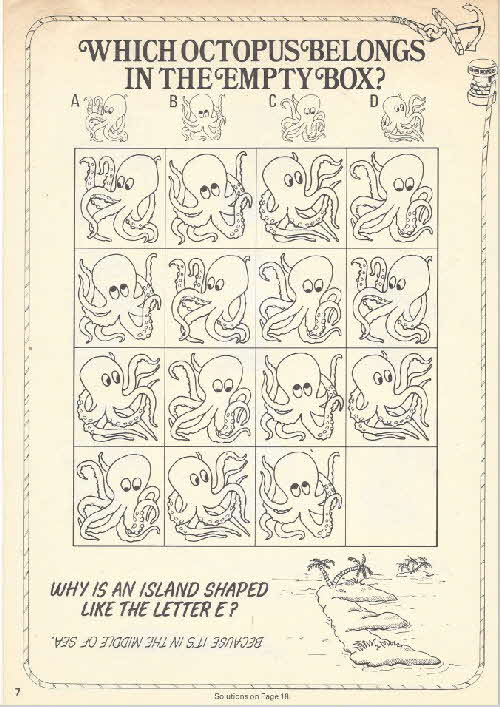 1984 Golden Oaties Fun Book 8