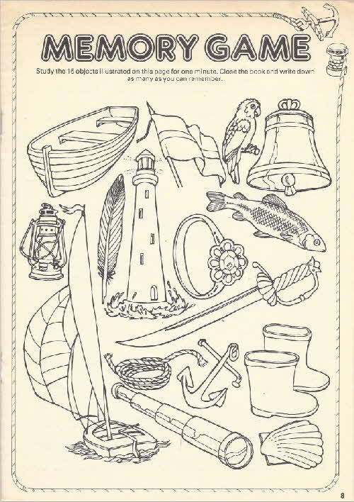1984 Golden Oaties Fun Book 9