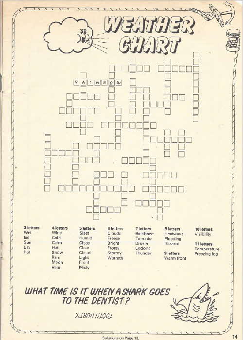 1984 Golden Oaties Fun Book 15