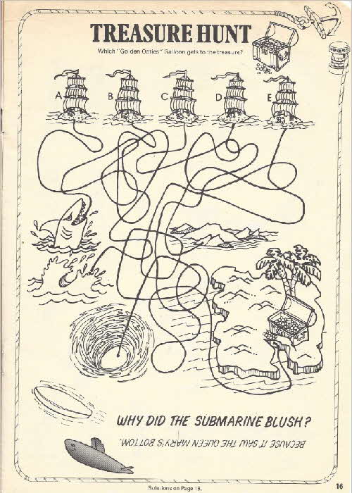 1984 Golden Oaties Fun Book 17