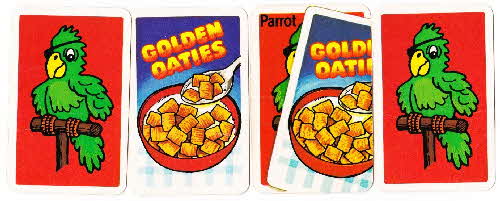 1980s Golden Oaties Pairs Game cards (2)2