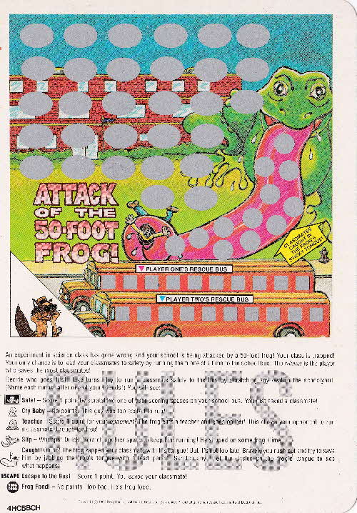 1991 Quaker Harvest Scratchees Game card (1)